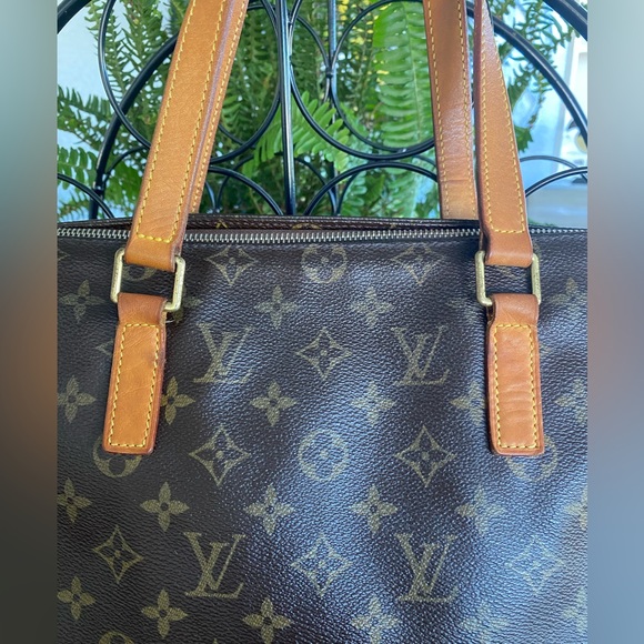AUTHENTIC LOUIS VUITTON MONOGRAM MEZZO TOTE/Shoulder BAG W/COA - Picture 4 of 16